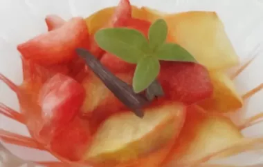 Apfel-Erdbeer-Kompott