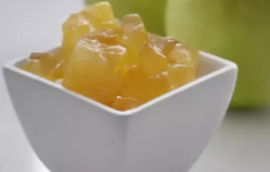 Apfel-Ingwer Marmelade