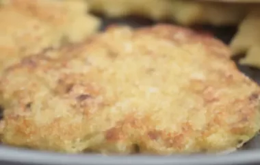 Apfel-Kren-Rösti - ein köstliches Gericht mit Äpfeln und Meerrettich