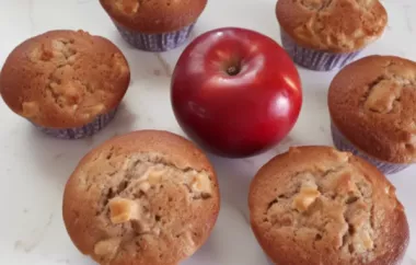 Apfel-Nuss-Muffins - Saftige Muffins mit frischen Äpfeln und knackigen Nüssen