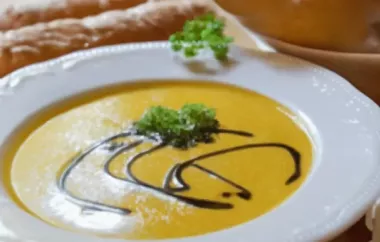 Apfel-Salbei-Kürbissuppe - Eine köstliche Herbstsünde