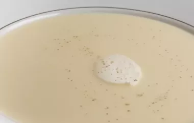 Apfelschaumsuppe - Ein erfrischendes Dessert