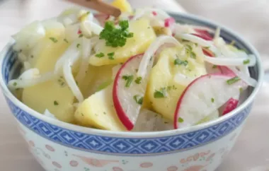 Asiatischer Kartoffelsalat - Frischer Salat mit exotischem Touch