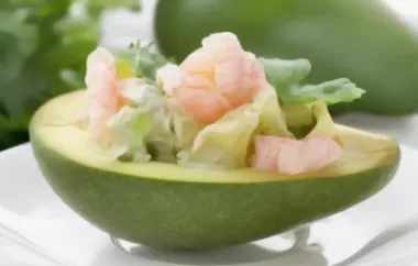 Avocado-Shrimps-Salat