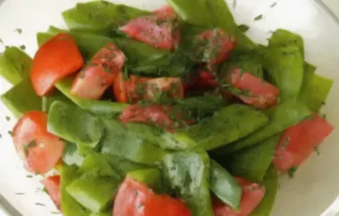 Bohnen-Tomaten-Salat