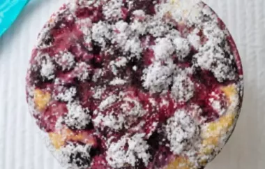 Brombeer Topfen Auflauf - Ein fruchtiges und cremiges Dessert