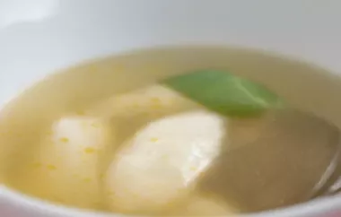 Butternockerlsuppe - Eine traditionelle österreichische Suppe