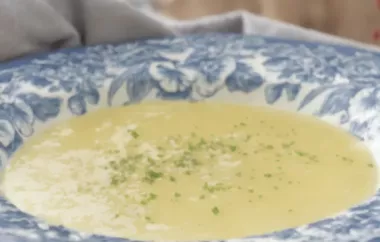 Cremige Kartoffelsuppe - Ein wärmender Genuss für kalte Tage