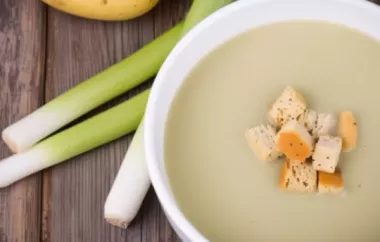 Cremige Lauchsuppe - Ein leckeres und einfaches Rezept