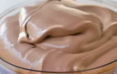 Cremiges Schokoladenmousse - Ein Genuss für Schokoladenliebhaber