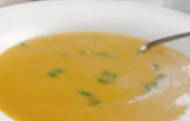 Curry-Birnensuppe