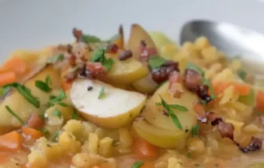 Das Rezept für eine köstliche süß-saure Suppe mit Ananas und Hähnchenfleisch