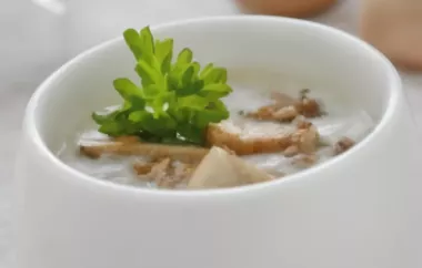 Deftige Käsesuppe