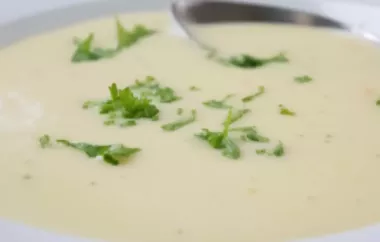 Delikate Suppe aus Topinambur und Erdäpfeln