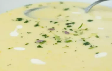Deutsche Maissuppe - Ein herzhaftes und cremiges Gericht