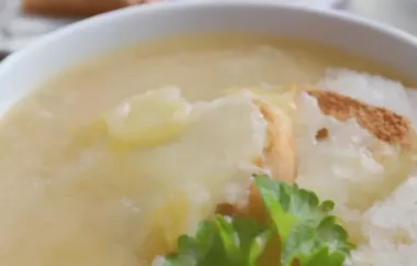 Deutsche Zwiebelsuppe - ein traditionelles Gericht