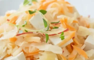 Deutscher Sauerkrautsalat