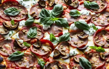 Die perfekte Pizza selber machen - einfach und lecker