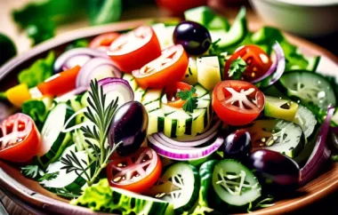 Ein erfrischender Salat aus Portugal