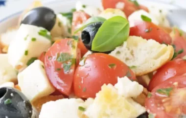 Ein erfrischender Salat mit italienischem Flair