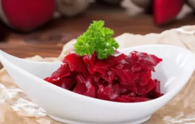 Ein frischer und gesunder Rote Rüben Salat voller Geschmack