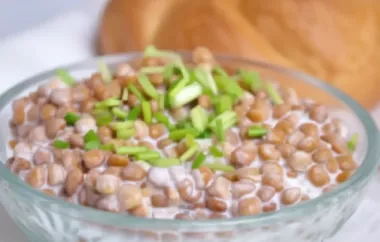Ein herzhafter und gesunder Salat mit Linsen