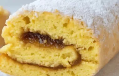 Ein köstlicher Apfelstrudel mit knusprigem Teig und süßer Füllung