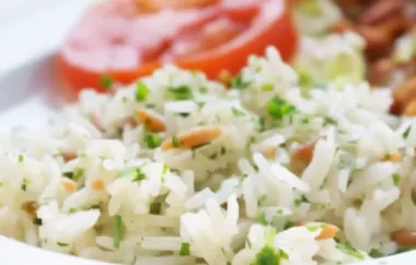 Ein köstliches Rezept für Kräuter Reis
