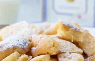 Ein köstliches Rezept für luftigen Kaiserschmarrn ohne Mehl