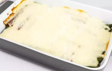 Ein köstliches Rezept für Spargel mit Schinken und Käse