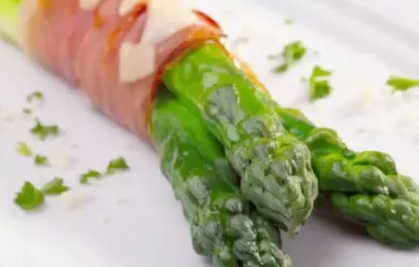 Ein köstliches Rezept für Spargel mit Schinken