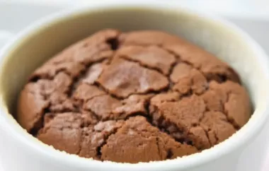 Ein köstliches Schokoladensoufflé Rezept zum Verlieben