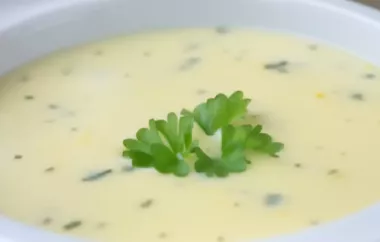 Eine exotische und würzige Suppe mit Kafiol und Curry