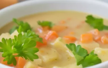 Einfache Tofu-Suppe - Vegane asiatische Suppe mit Tofu und Gemüse
