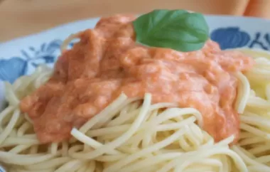 Einfache Tomatensauce