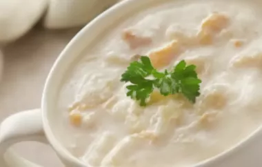 Einfaches Rezept für eine leckere muschelige Suppe