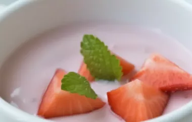 Einfaches und leckeres Erdbeercreme-Rezept