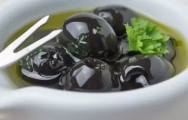 Eingelegte Oliven in Öl
