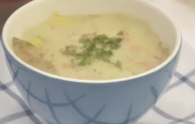 Erdäpfelsuppe