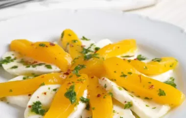 Erfrischend und sommerlich: Ein einfaches Rezept für Mozzarella mit Mango