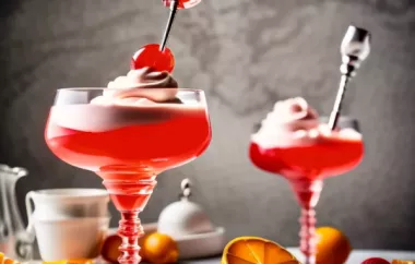 Erfrischende Campari Creme