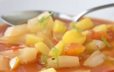 Erfrischende Gurken-Fenchelsuppe - einfach zubereitet und köstlich