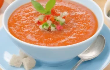 Erfrischende Tomatensuppe - Gazpacho