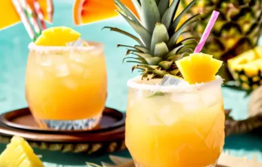 Erfrischender Cocktail: Island in the Sun