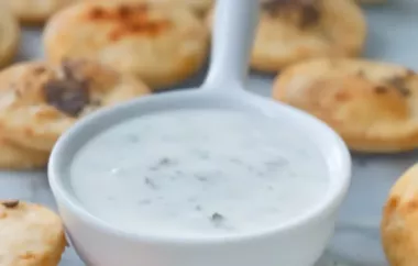 Erfrischender Dip mit Joghurt und Minze