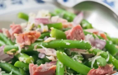 Erfrischender Fisolen-Kren-Salat - Perfekt für den Sommer!