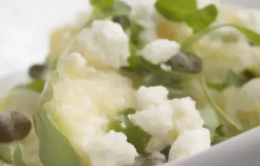 Erfrischender griechischer Kartoffelsalat mit besonderem Geschmack