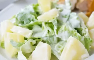 Erfrischender Salat mit exotischer Note