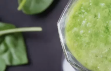 Erfrischender Spinat-Melonen-Smoothie