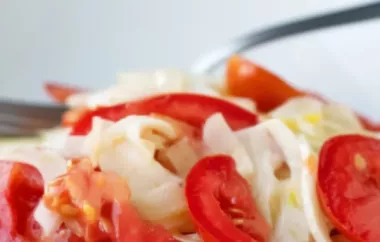 Erfrischender und gesunder Fenchel-Salat